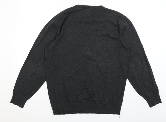 Greenwoods Mens Grey Pullover Jumper Size XL