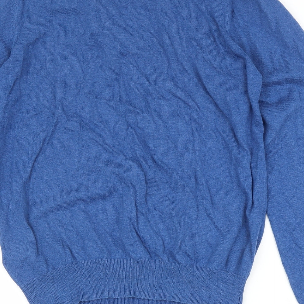 Marks and Spencer Mens Black Pullover Jumper Size S
