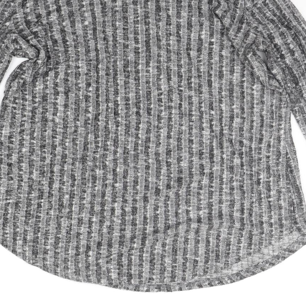 Papaya Womens Grey Pullover Jumper Size 14