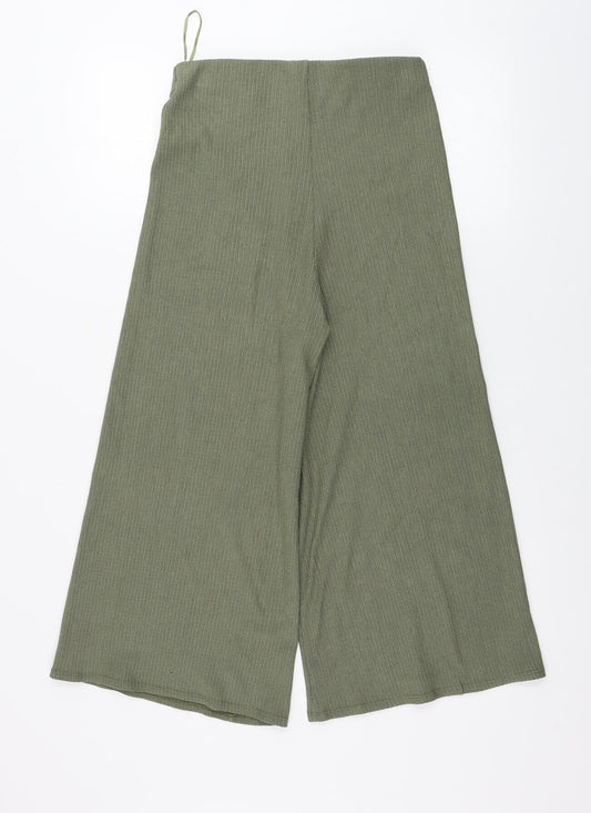 Miss Selfridge Womens Green Trousers Size 10 L23 in