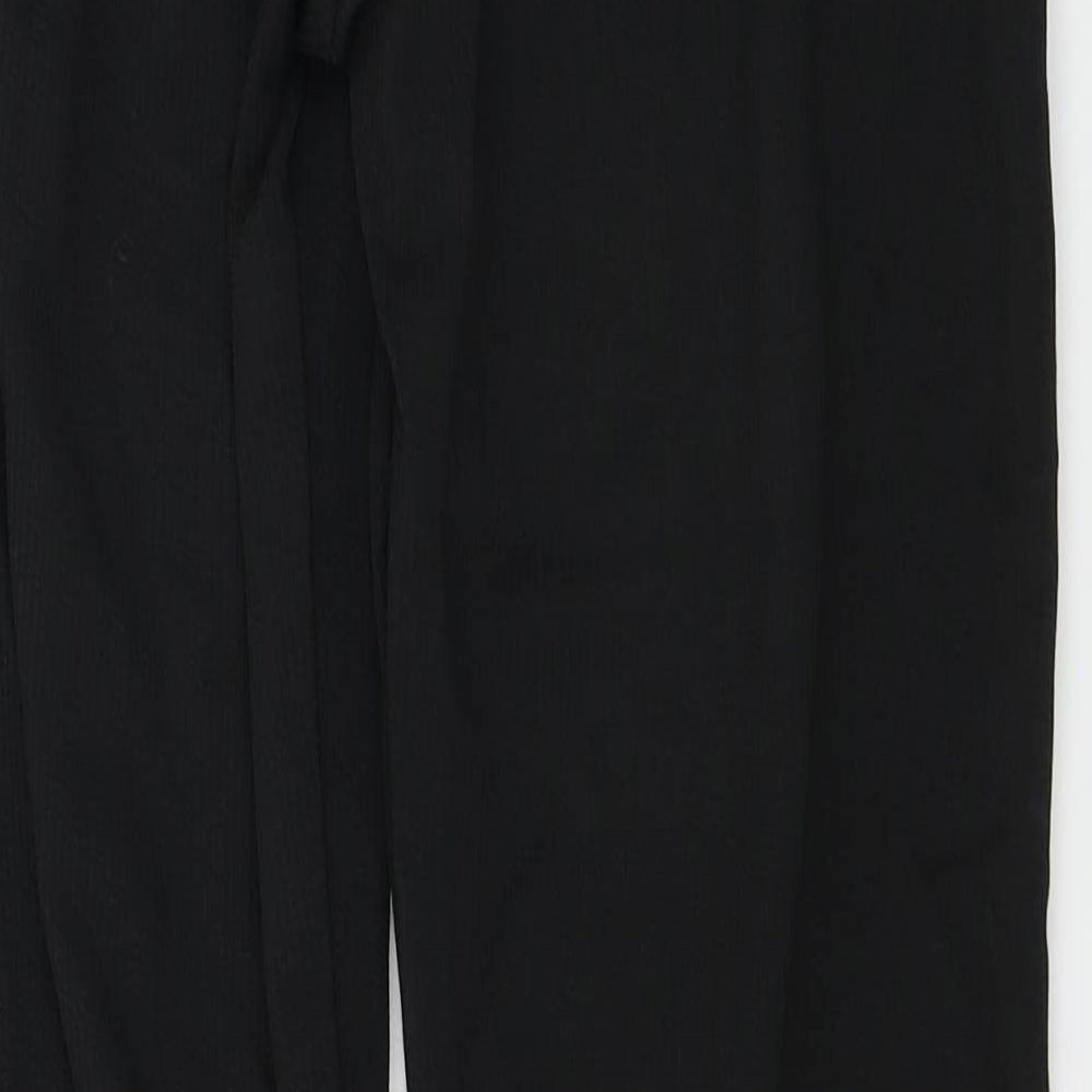 Preworn Womens Black Sweatpants Trousers Size XL L26 in
