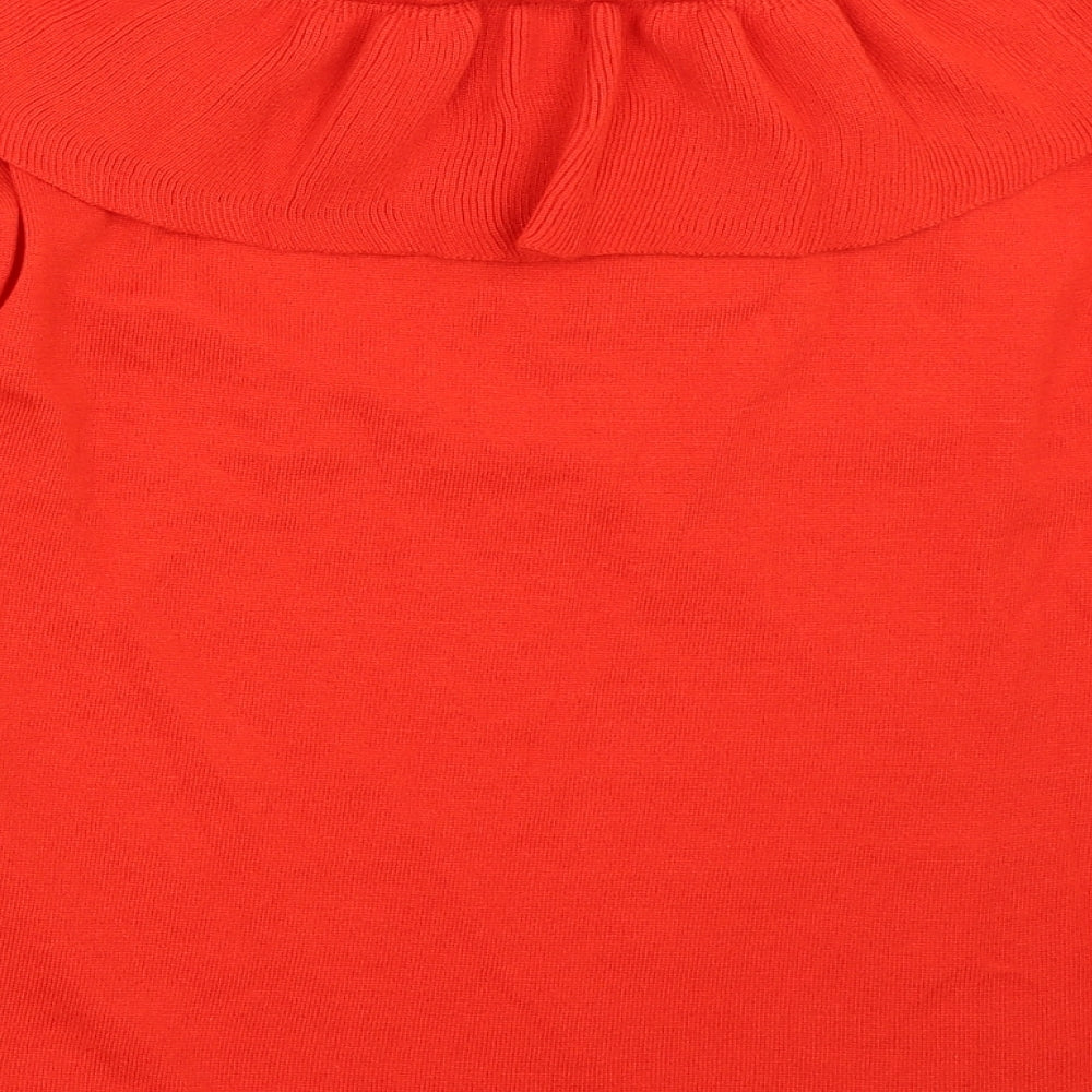 Papaya Womens Red Pullover Jumper Size 18