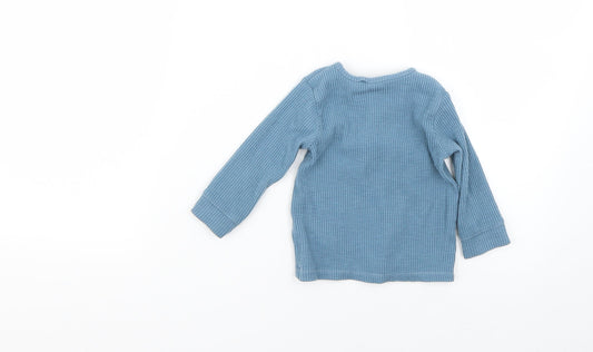 George Baby Blue Basic T-Shirt Size 6-9 Months