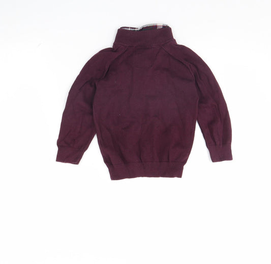 NEXT Baby Purple Pullover Jumper Size 18-24 Months