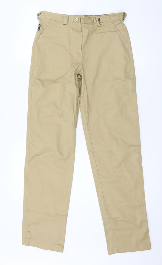 Moose Womens Beige Trousers Size 30 in L30 in