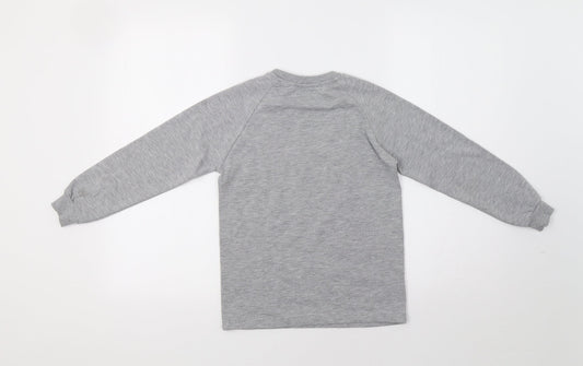 By Lid-ma-r Boys Grey Pullover Sweatshirt Size 7-8 Years - Skate