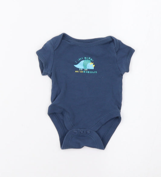 Early Days Blue Romper One-Piece Size 0-3 Months
