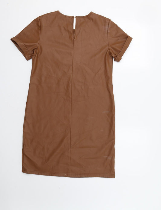 Primark Womens Brown A-Line Size 10