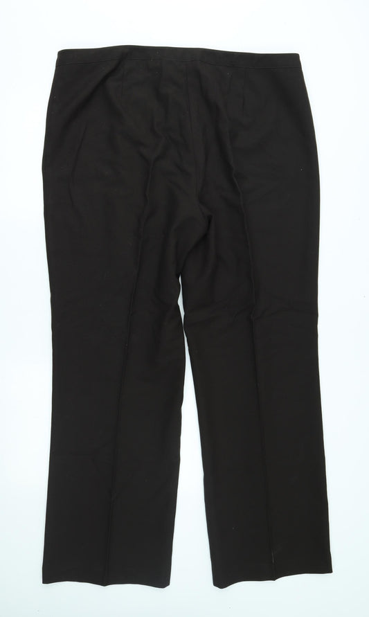 Canvas Womens Brown Trousers Size 22 L31 in