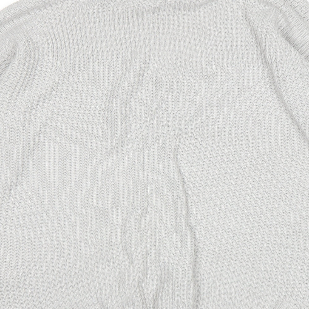 Boohoo Womens Grey Pullover Jumper Size 18
