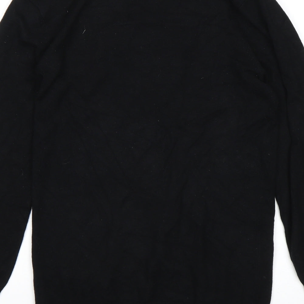 Y.D Girls Black Cardigan Jumper Size 12-13 Years