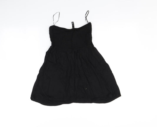 H&M Womens Black Basic T-Shirt Size 12