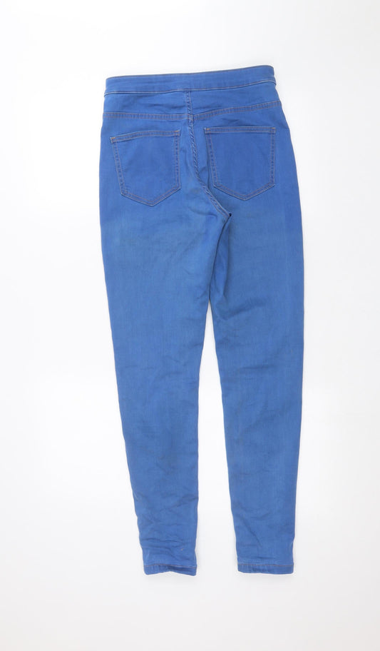 Marks and Spencer Womens Blue Skinny Jeans Size 10 L27 in