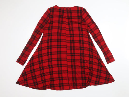 missi Womens Red A-Line Size M