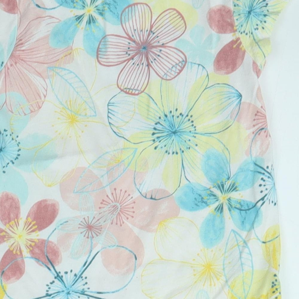 George Baby Multicoloured Floral Basic T-Shirt Size 18-24 Months