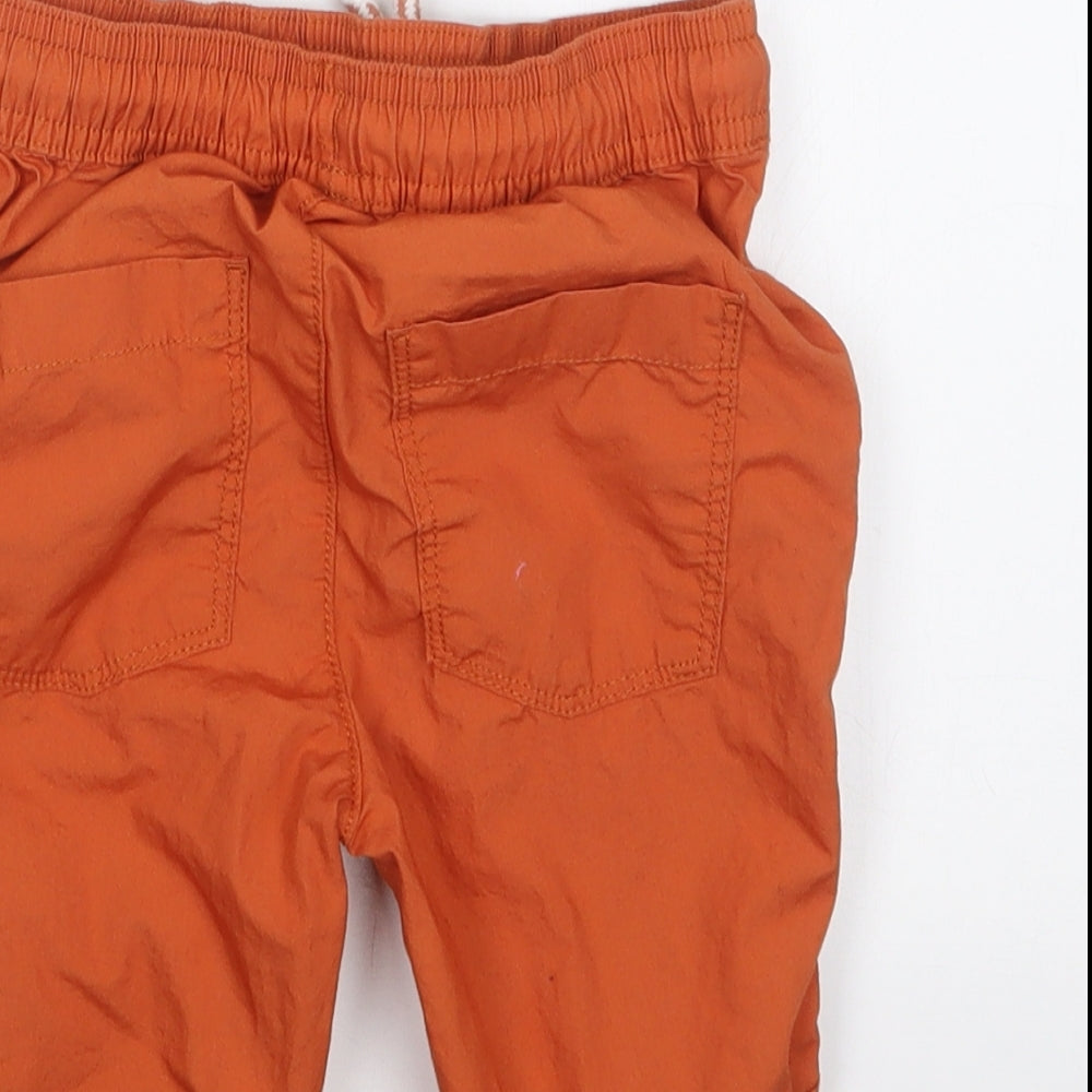 TU Boys Orange Cropped Trousers Size 3-4 Years