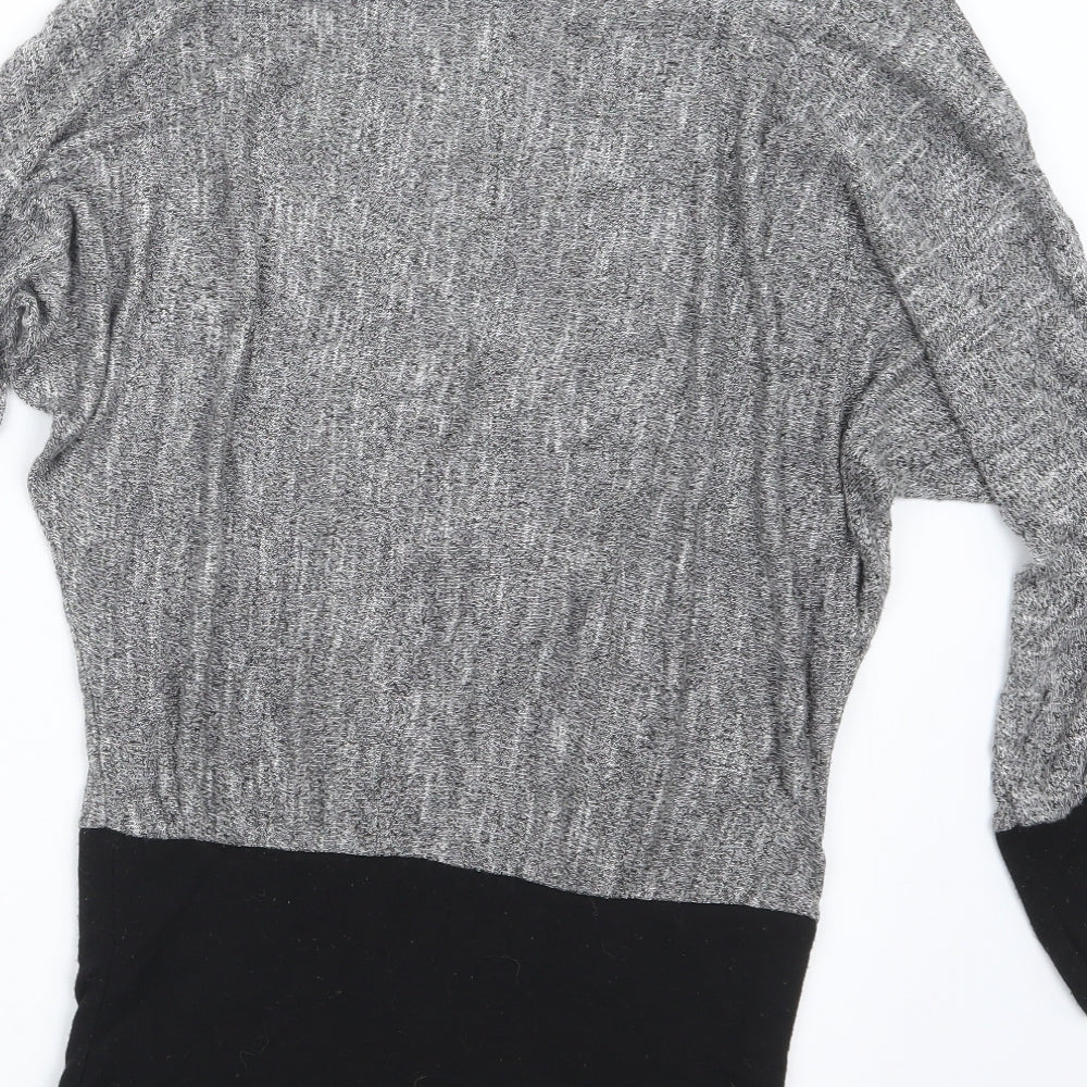 Izabel London Womens Grey Pullover Jumper Size 8