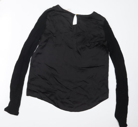 Clockhouse Womens Black Basic Blouse Size 8