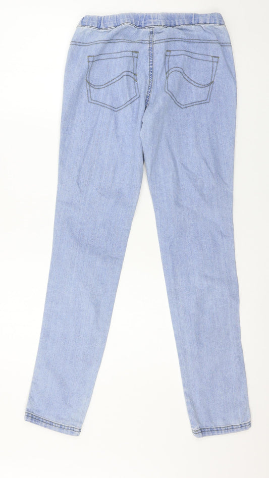 Cherokee Womens Blue Denim Jegging Jeans Size 8 L30 in