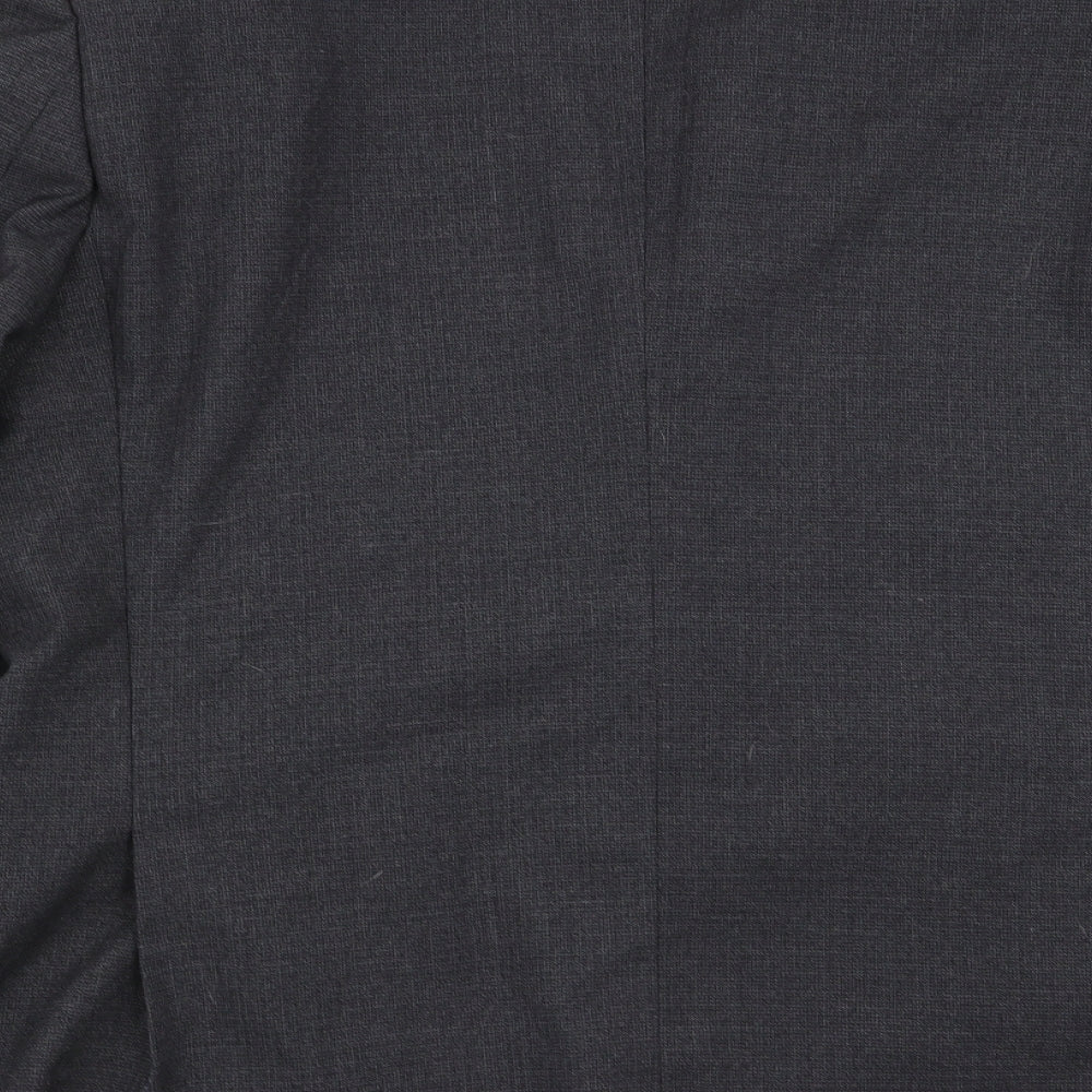 Burton menswear Mens Grey Jacket Blazer Size 46