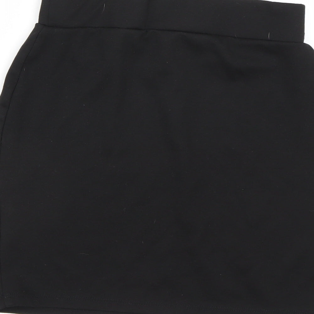 George Girls Black Mini Skirt Size 10-11 Years