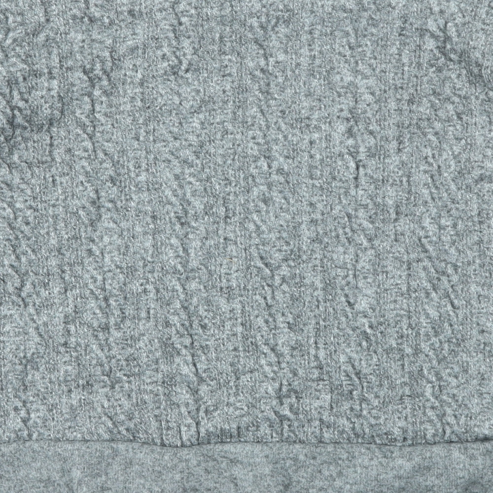 Nutmeg Womens Grey Pullover Jumper Size 12