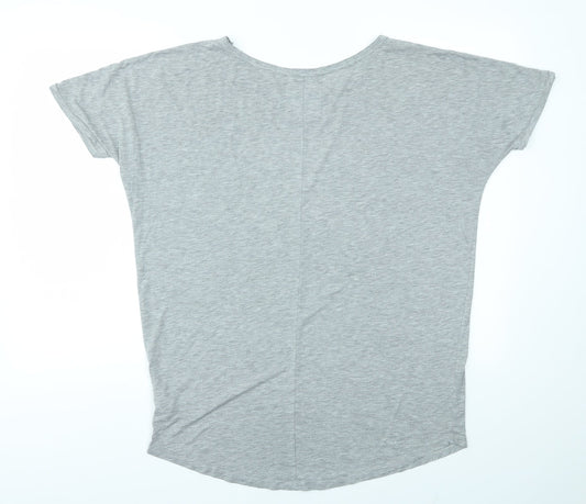 NEXT Womens Grey Basic T-Shirt Size 8