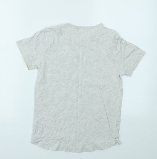 NEXT Boys Grey Basic T-Shirt Size 9 Years