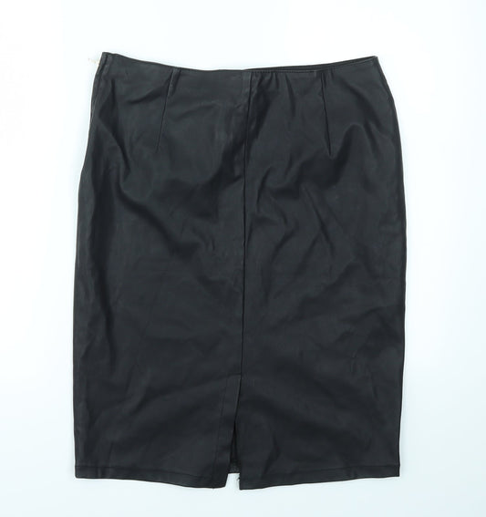 Dorothy pekins Womens Black A-Line Skirt Size 14