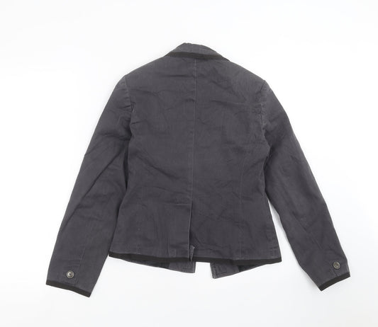George Womens Grey Jacket Size 8