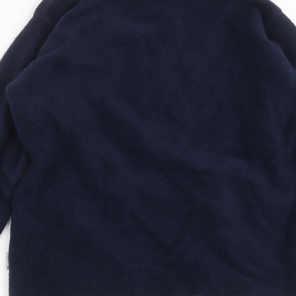 LA Gear Boys Blue Fleece Full Zip Jumper Size 7-8 Years