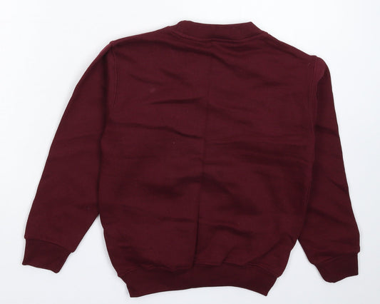 Blue Max Boys Brown Pullover Sweatshirt Size 7-8 Years