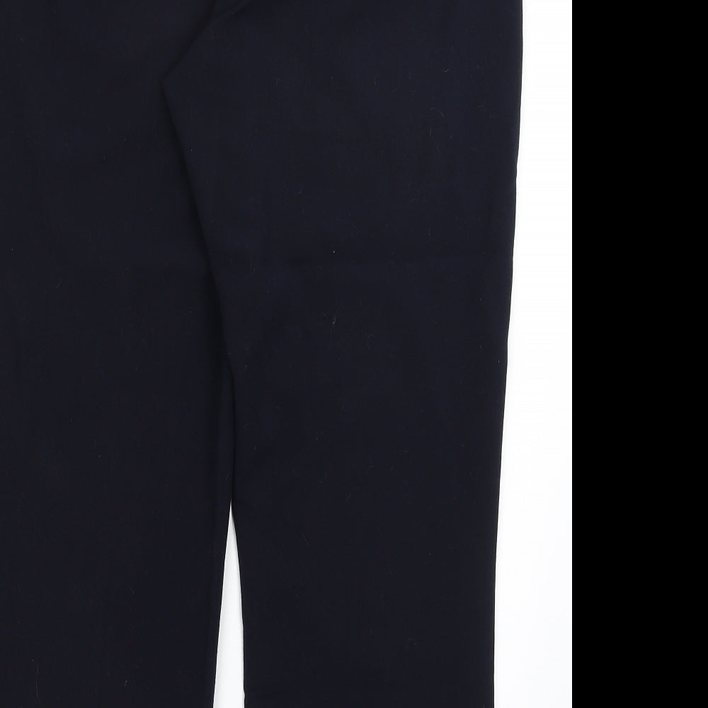Collection Womens Blue Dress Pants Trousers Size 16 L29 in
