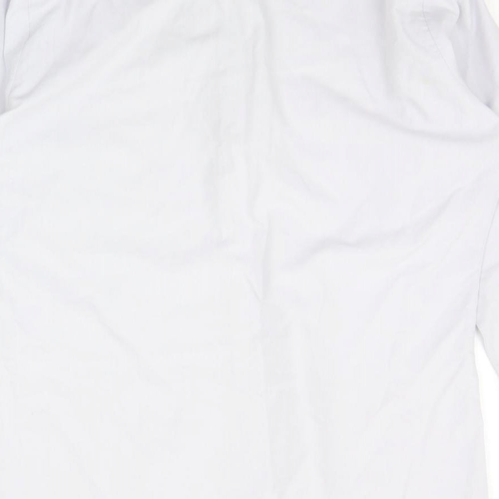 Asdale Mens Grey Button-Up Size 15.5