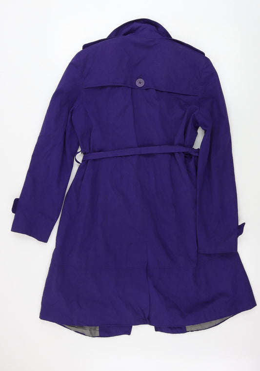 Debenhams Womens Purple Jacket Coat