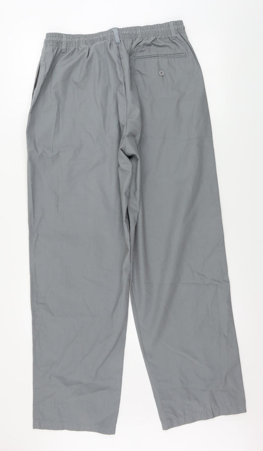 Preworn Mens Grey Trousers Size L L28 in