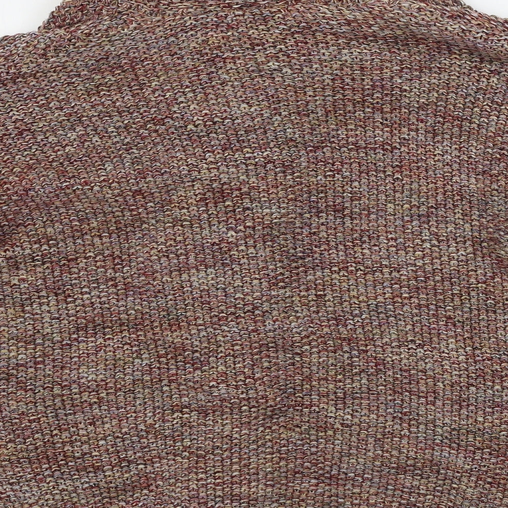 Marks and Spencer Womens Pink Cardigan Jumper Size 14