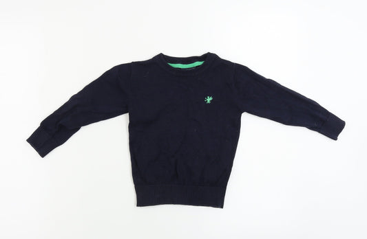 NEXT Boys Blue Pullover Jumper Size 3 Years