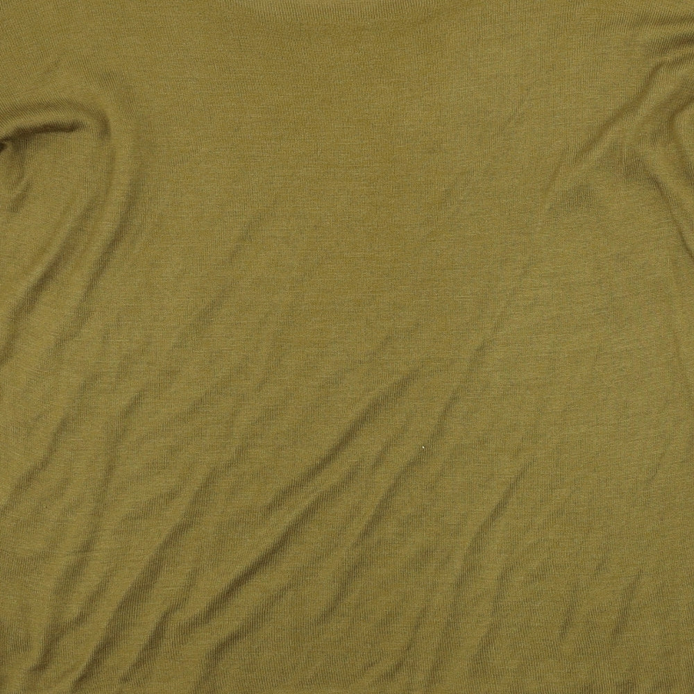 H&M Womens Green Pullover Jumper Size XS