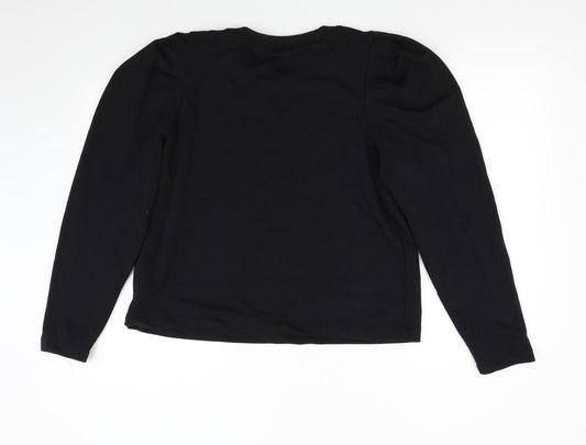 NEXT Womens Black Pullover Sweatshirt Size M