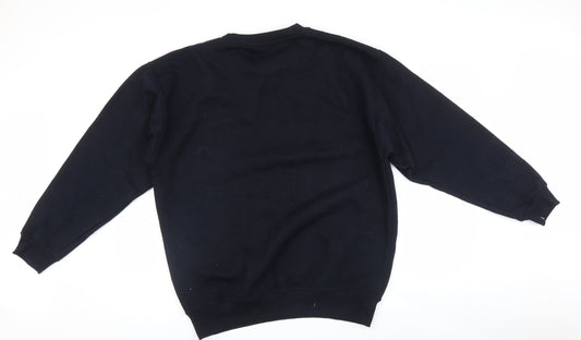 Ultimate Clothing Company Mens Blue Pullover Sweatshirt Size L