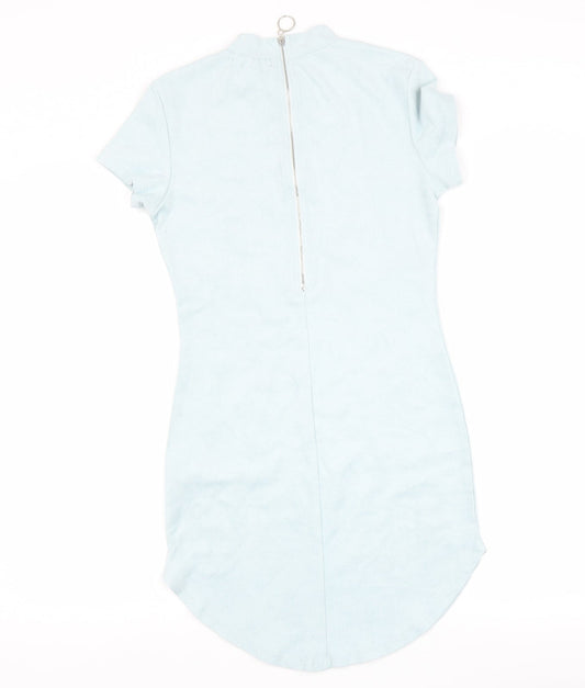voyelles Womens Blue Bodycon Size M