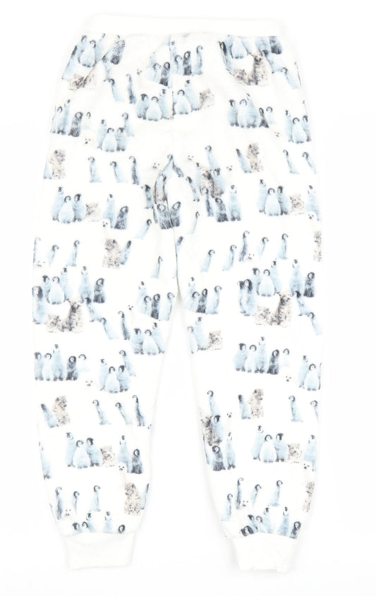 NEXT Girls White Solid Top One Piece Size 8 Years