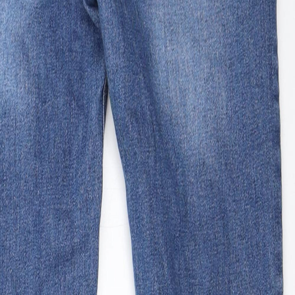 Nutmeg Girls Blue Skinny Jeans Size 9-10 Years