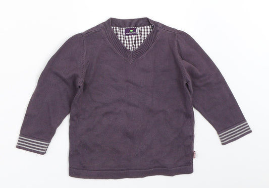 Sergent Major Boys Grey Pullover Jumper Size 2 Years