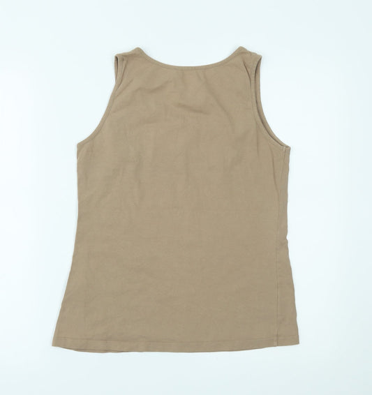 ORSAY Womens Beige Basic Tank Size M