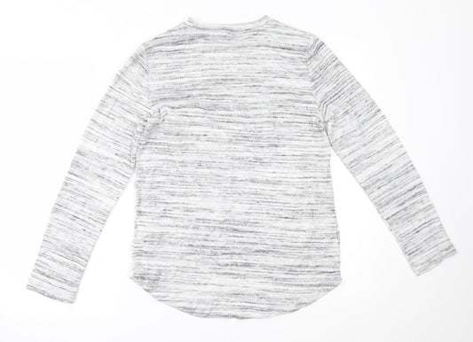 Marks and Spencer Womens Grey Basic Blouse Size 8