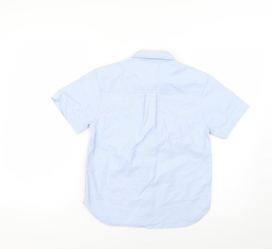 Old Navy Boys Blue Basic Button-Up Size S