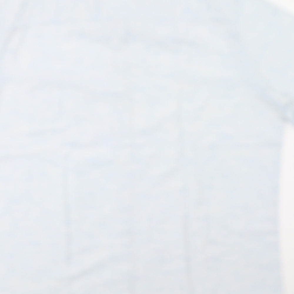 New Look Mens Blue Button-Up Size L