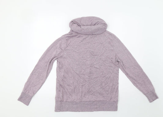 George Womens Purple Pullover Sweatshirt Size 10